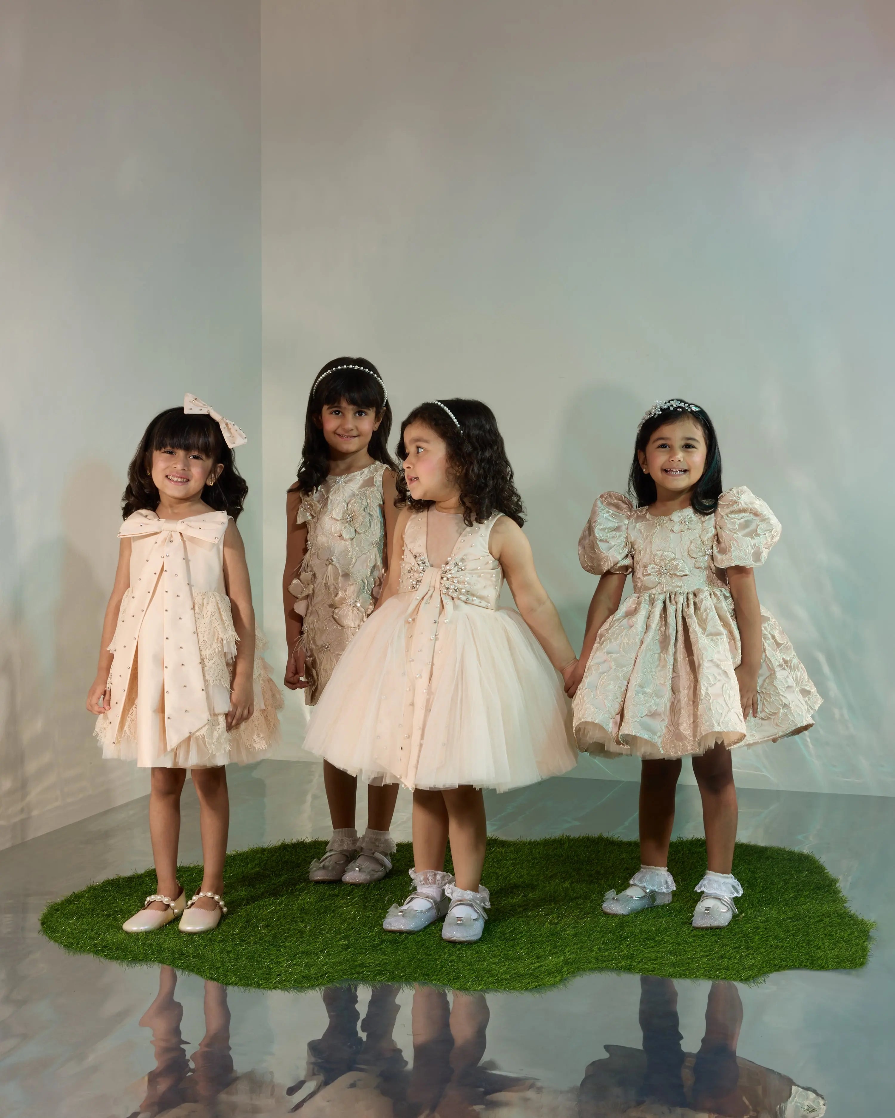 Jacquard Flared Dress COCO