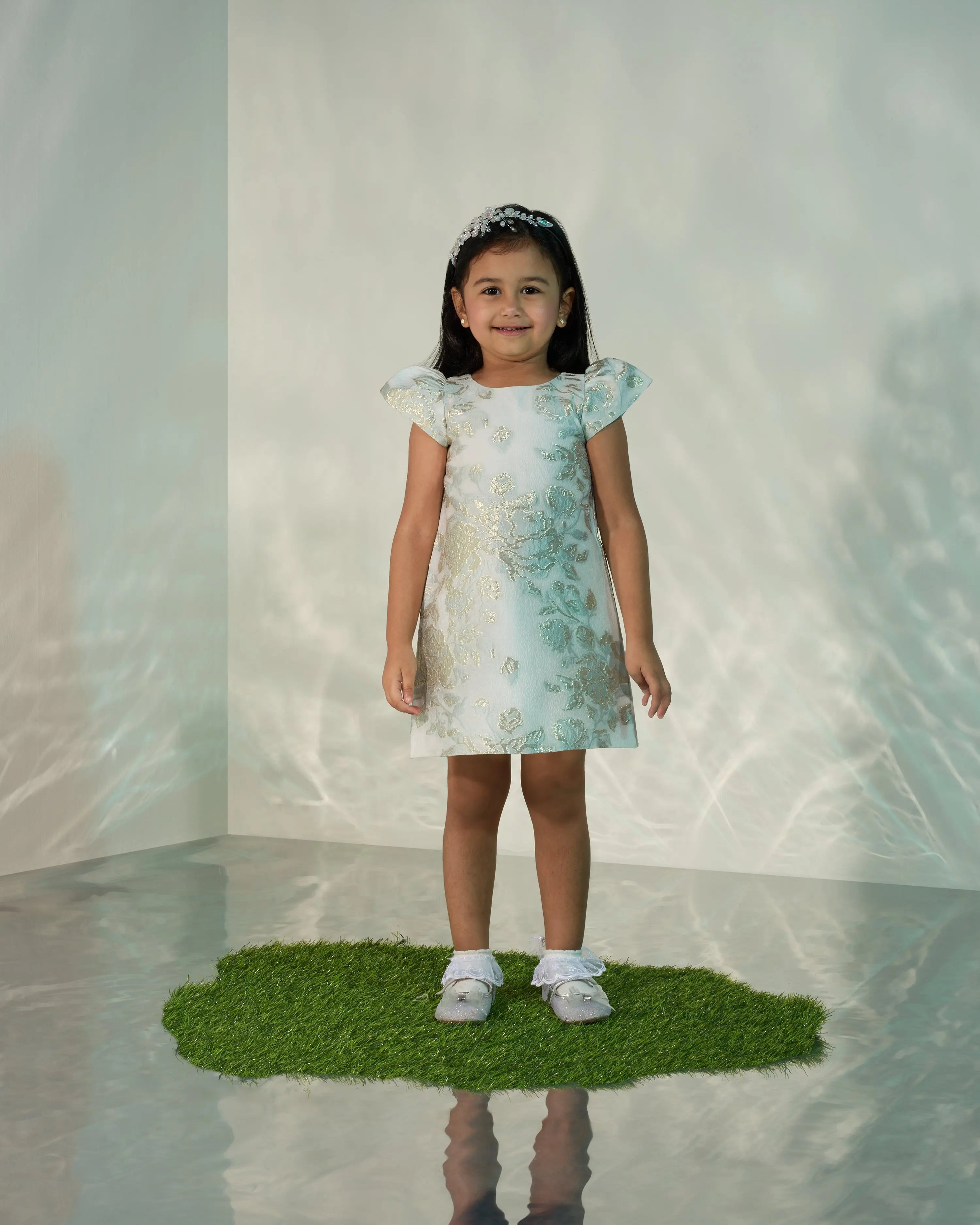 Jacquard Shift Dress COCO