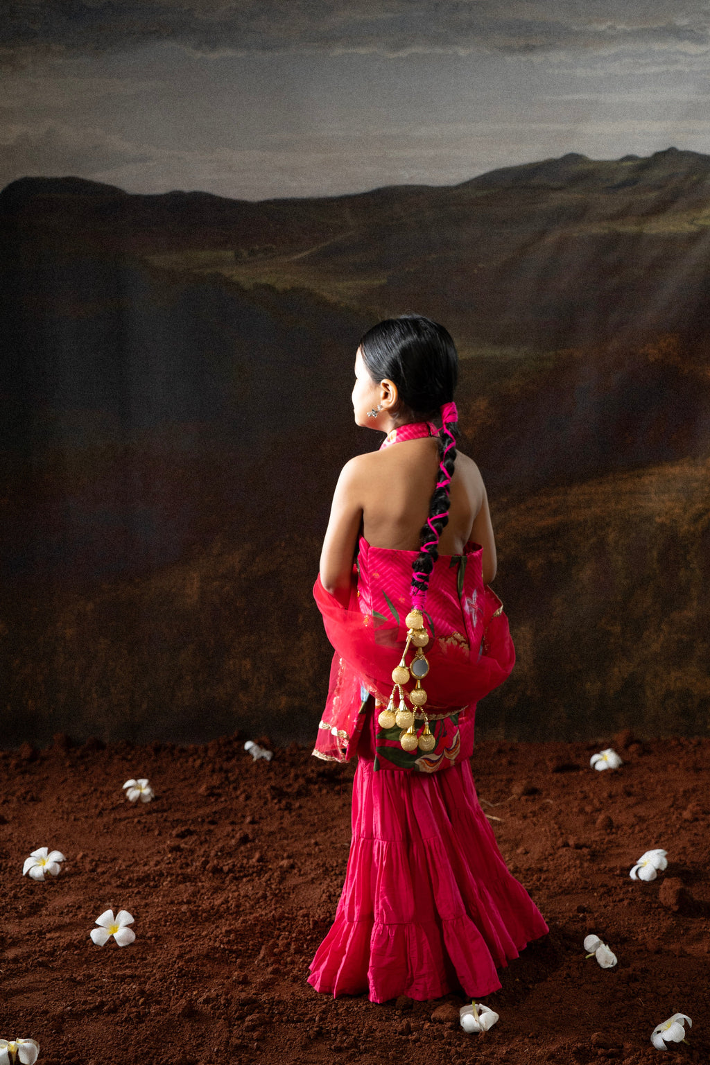Gulabi Garden Gharara COCO