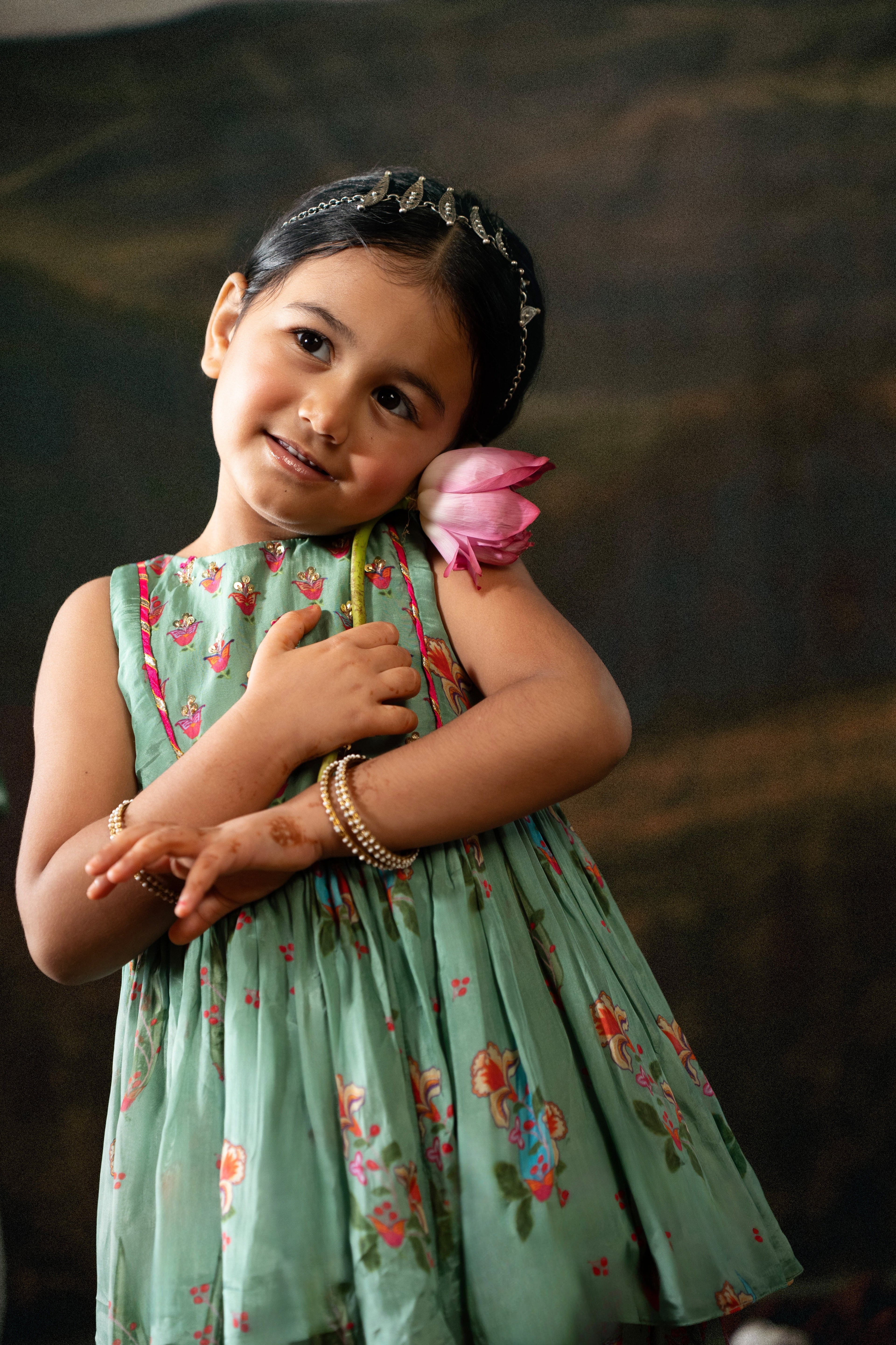 Mint Meadow Gharara Set COCO