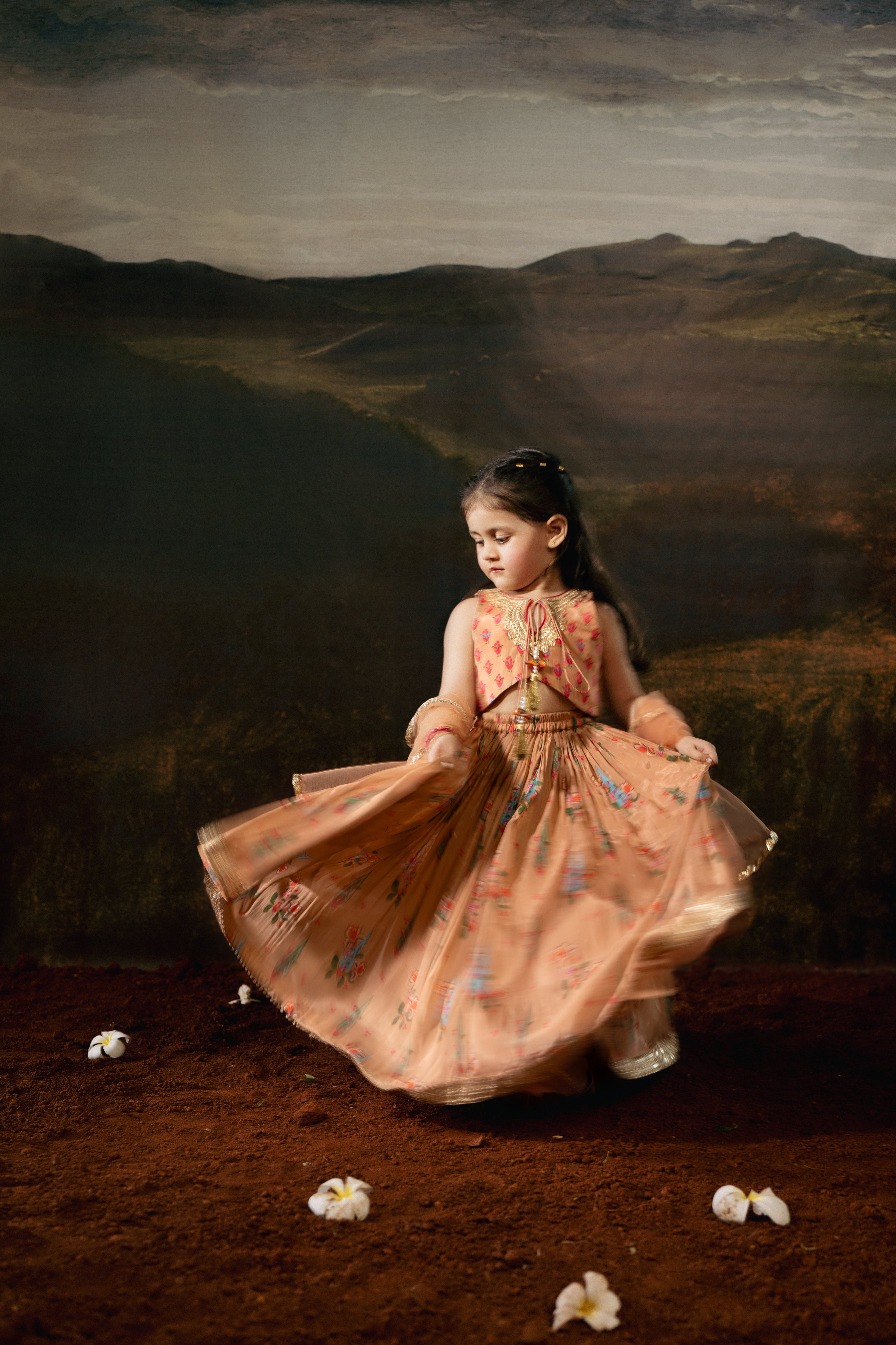 Rustic Lehenga Set COCO