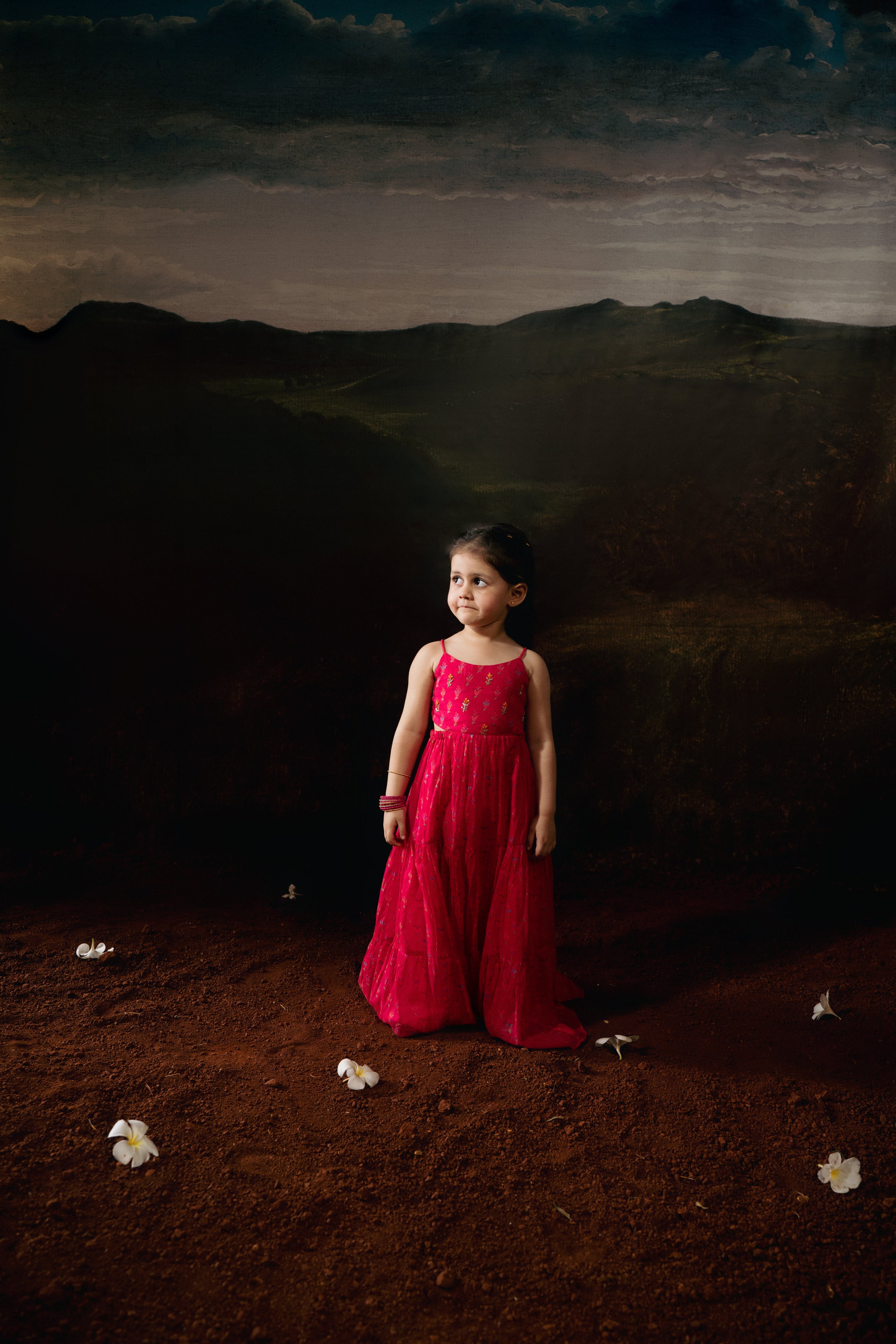 Gulaabi Tiered Dress COCO