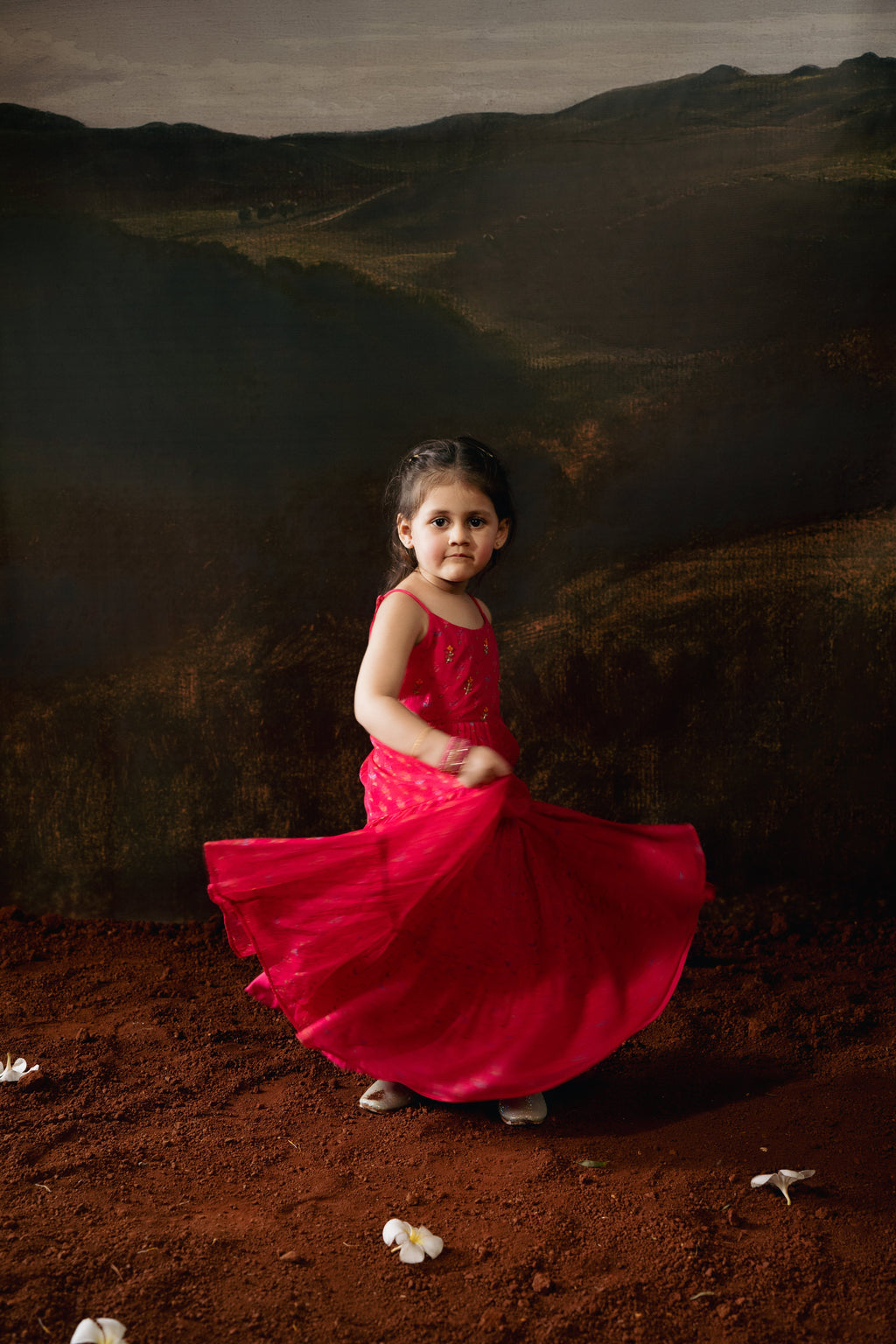 Gulaabi Tiered Dress COCO