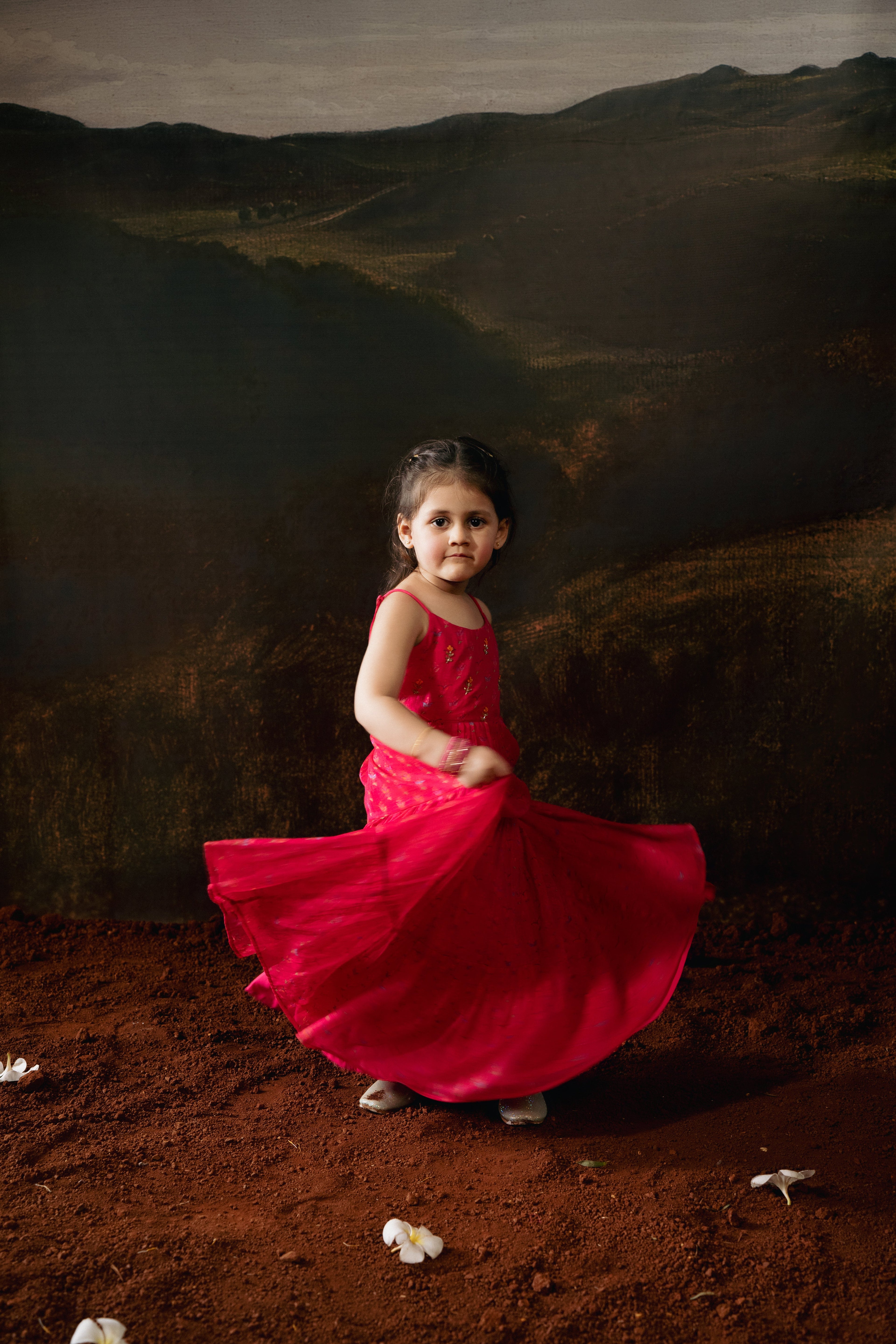 Gulaabi Tiered Dress COCO